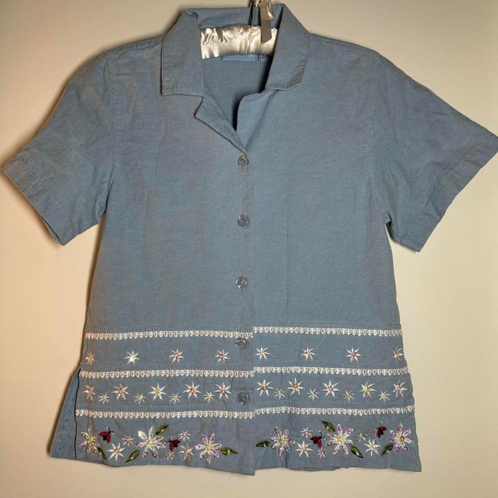 Jane-ashley Women's Blue Blouse